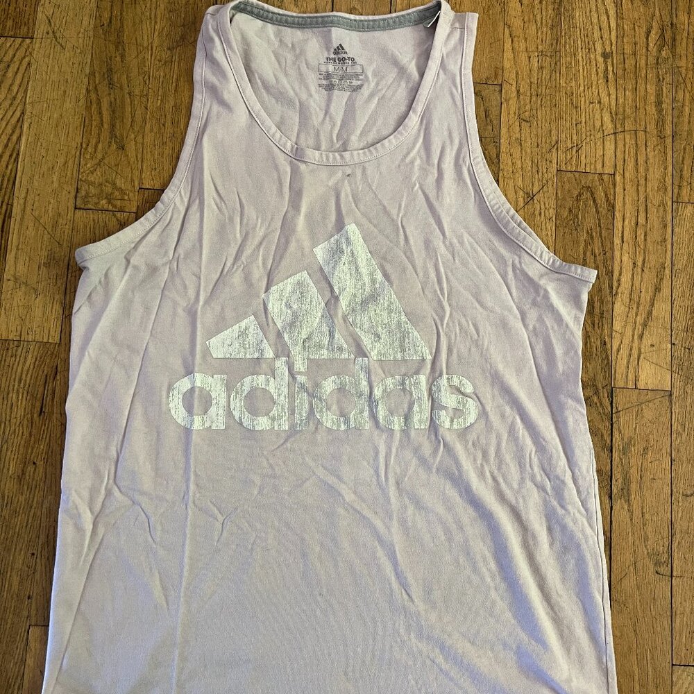 Pink Adidas Tank Top